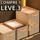 Organizador de Roupas Dobrável - COMPRE 1 LEVE 3 - [Apenas Para os 100 Primeiros]
