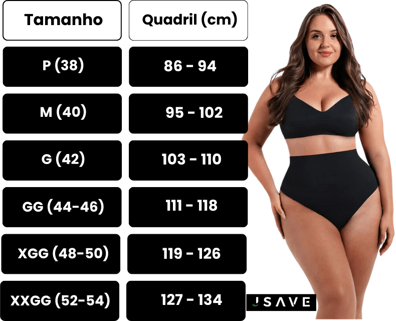 Calcinha Modeladora Slim Shape PRO - Compre 1 e Leve 3