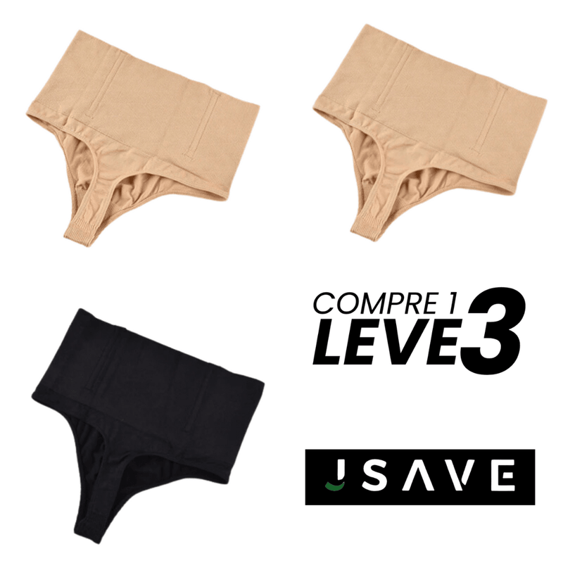 Calcinha Modeladora Slim Shape PRO - Compre 1 e Leve 3