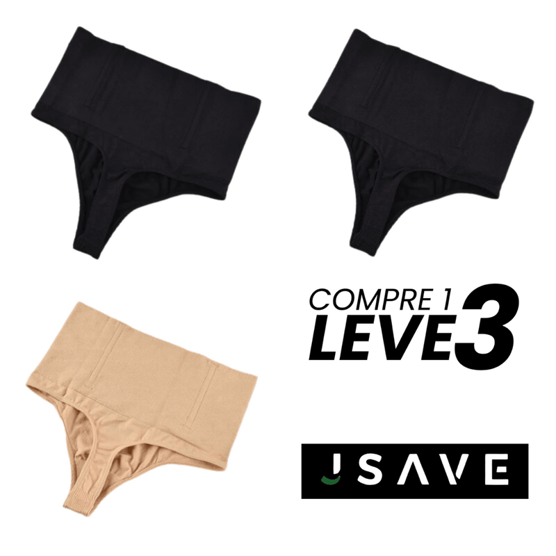 Calcinha Modeladora Slim Shape PRO - Compre 1 e Leve 3