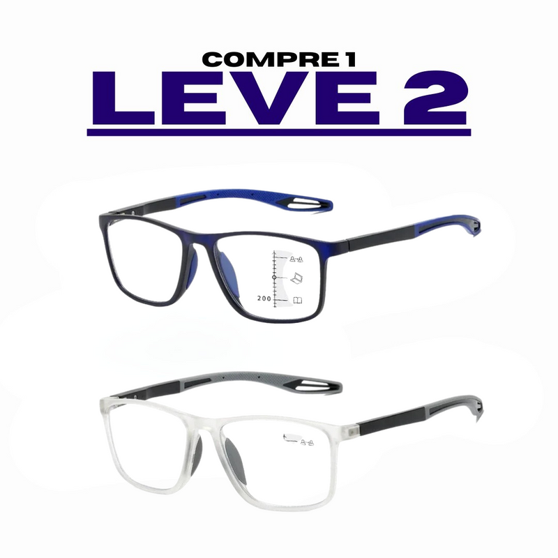 Apenas Hoje! COMPRE 1 LEVE 2 - Óculos Multifocal Lex Vision