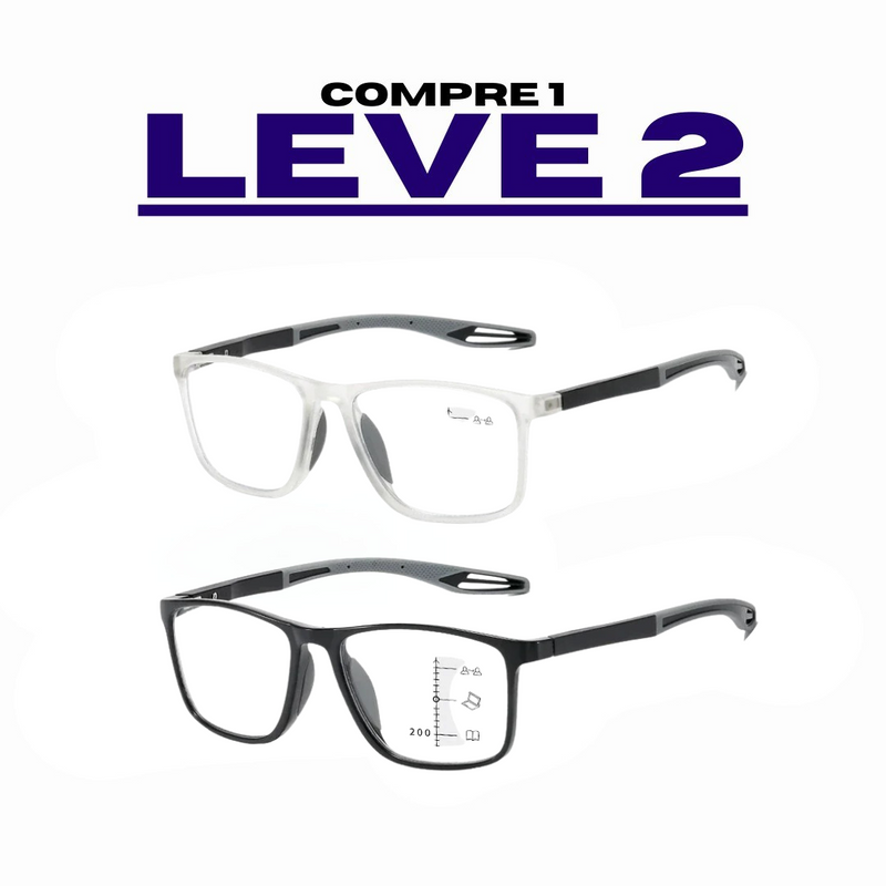 Apenas Hoje! COMPRE 1 LEVE 2 - Óculos Multifocal Lex Vision