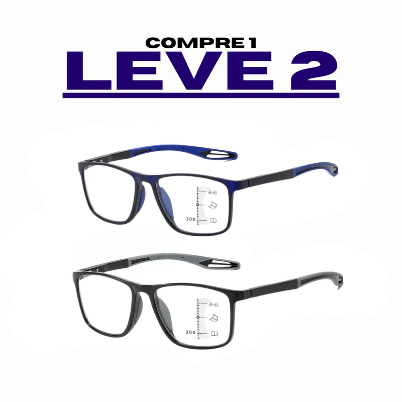 Apenas Hoje! COMPRE 1 LEVE 2 - Óculos Multifocal Lex Vision