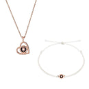 Kit Colar + Pulseira Amor Eterno - Foto Personalizável - Últimas Unidades
