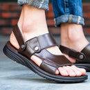 Sandália Masculina Couro