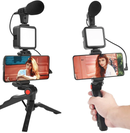 Kit Completo Para Vlog Profissional - TikStar Studio™ [Microfone GRÁTIS]