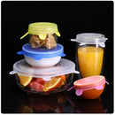 Compre 6 Leve 12 - Kit Tampas de Silicone Reutilizável (UNIVERSAL)