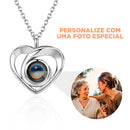 Colar Infinito Amor - Foto Personalizável