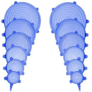 Compre 6 Leve 12 - Kit Tampas de Silicone Reutilizável (UNIVERSAL)