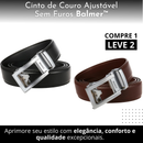 Cinto de Couro Ajustável Sem Furos Balmer™ [COMPRE 1 LEVE 2]