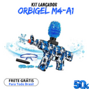Kit Lançador Orbigel M4-A1 - Brinquedo do Momento 2024 + BRINDE