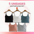 Pague 3 Leve 5 - Cropped Techno Basic + [BRINDE]