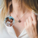 Colar Infinito Amor - Foto Personalizável